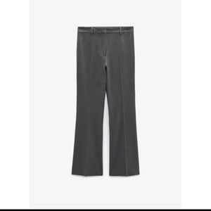 NWT ZARA FLARED HIGH-WAISTED PANTS